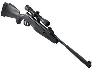 Stoeger Airguns S3000-C Compact .177 Air Rifle, Black w/ 4x32 Scope