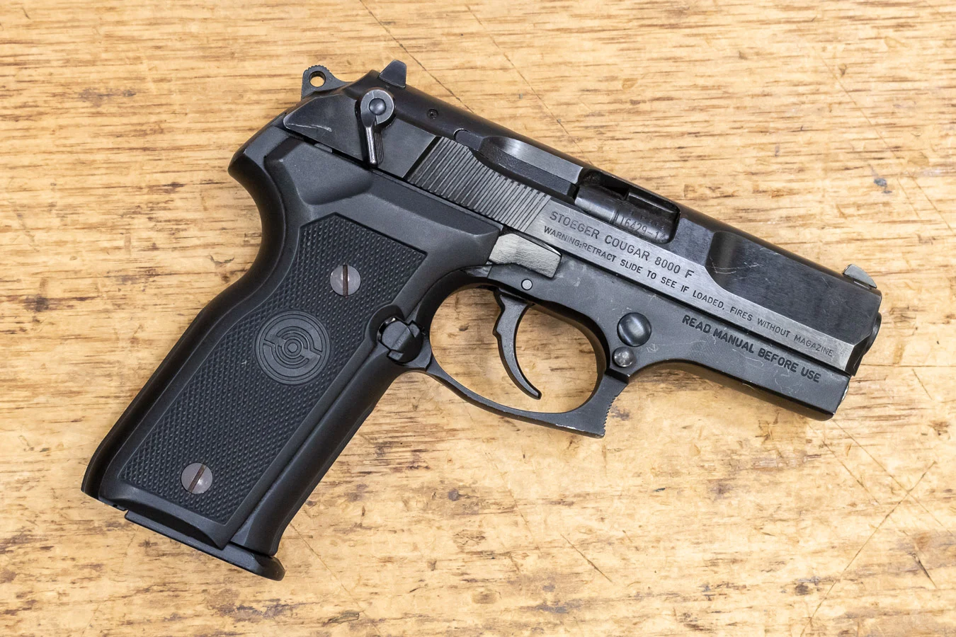 Stoeger Cougar 8000 F 9mm Used Police Trade-in Pistol 1 u2